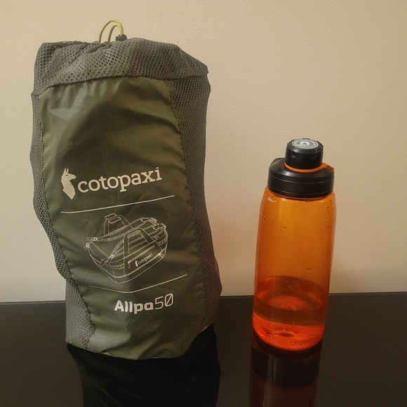 Cotopaxi Allpa 50L duffel bag/backpack (Smoke / Cinder) - New - Picture 9 of 11